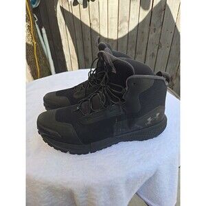 Under Armour Valsetz Micro G Mens SZ 13 Black Tactical Hiking Boots 3027382-001